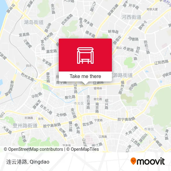 连云港路 map
