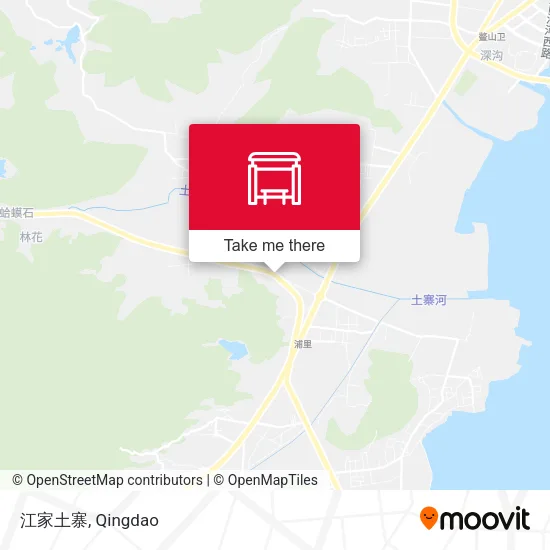 江家土寨 map