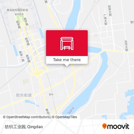 纺织工业园 map