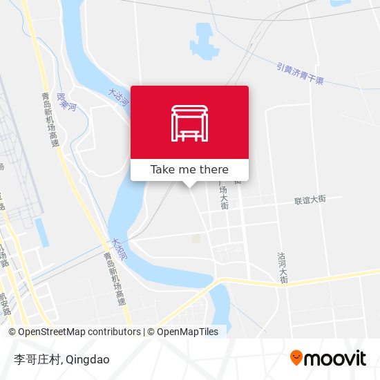 李哥庄村 map