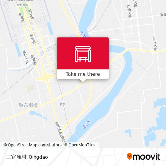 三官庙村 map