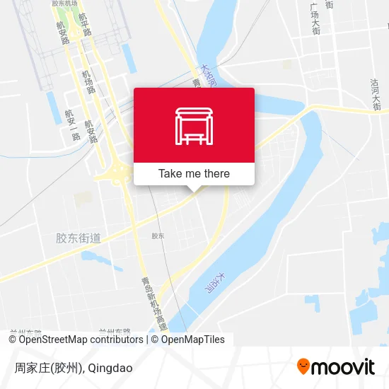 周家庄(胶州) map