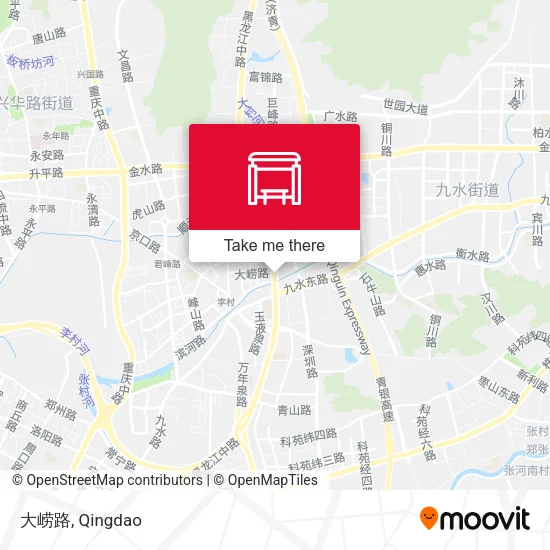 大崂路 map