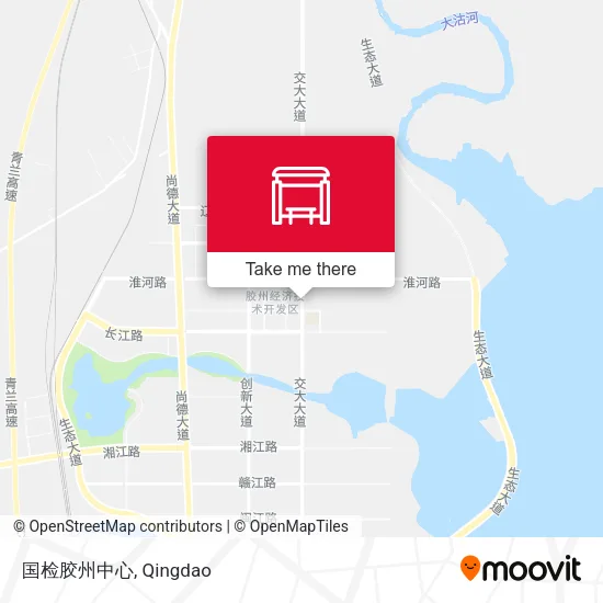 国检胶州中心 map