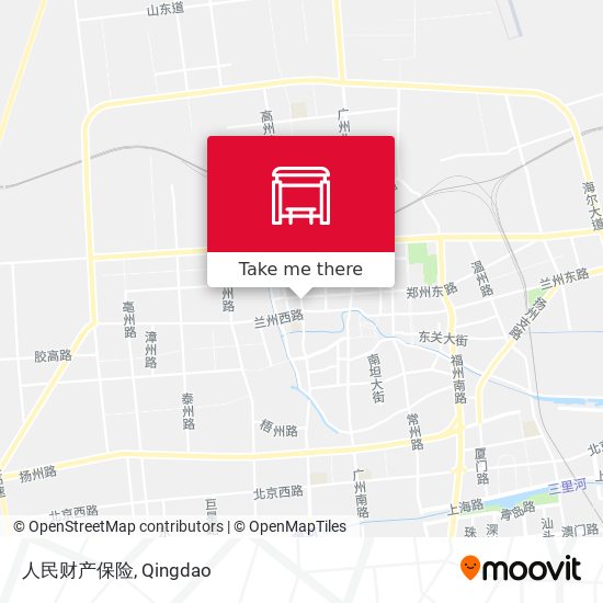 人民财产保险 map