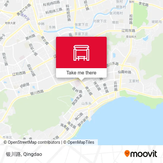 银川路 map