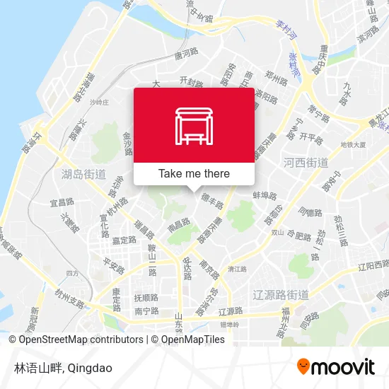 林语山畔 map