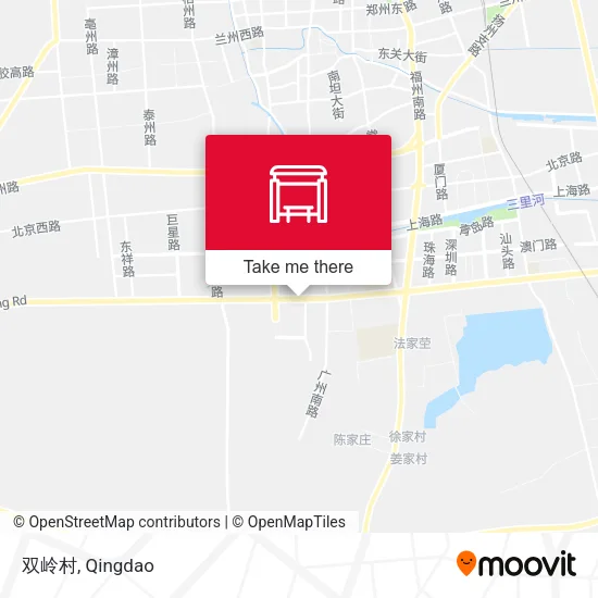 双岭村 map