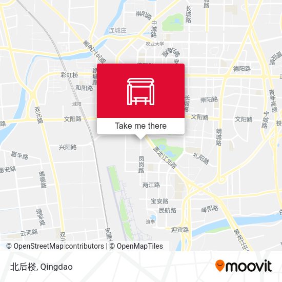 北后楼 map
