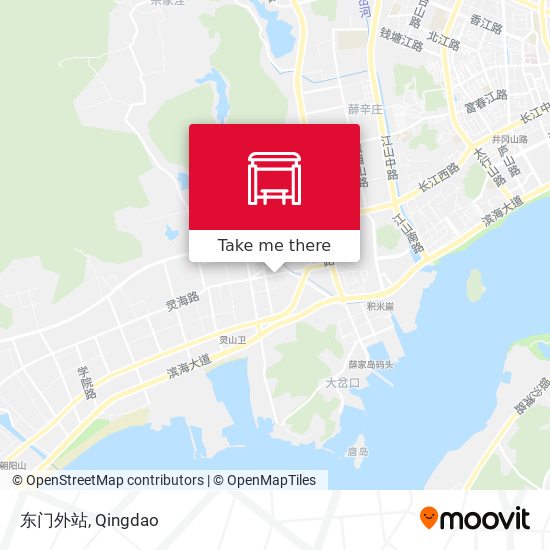 东门外站 map