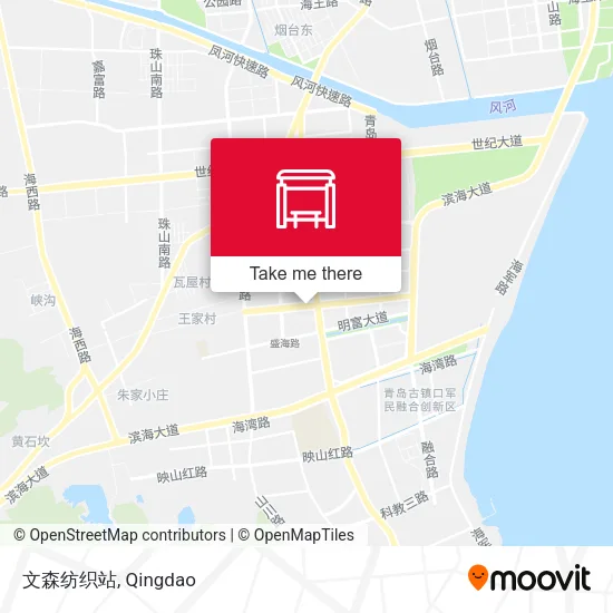 文森纺织站 map