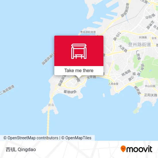 西镇 map