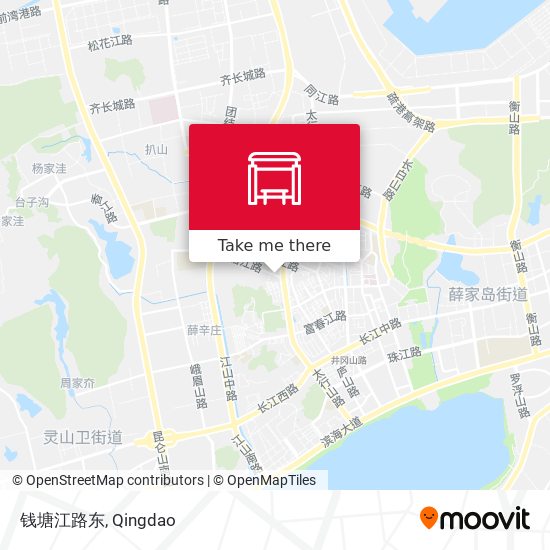 钱塘江路东 map
