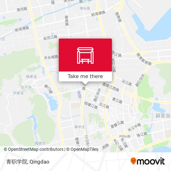 青职学院 map