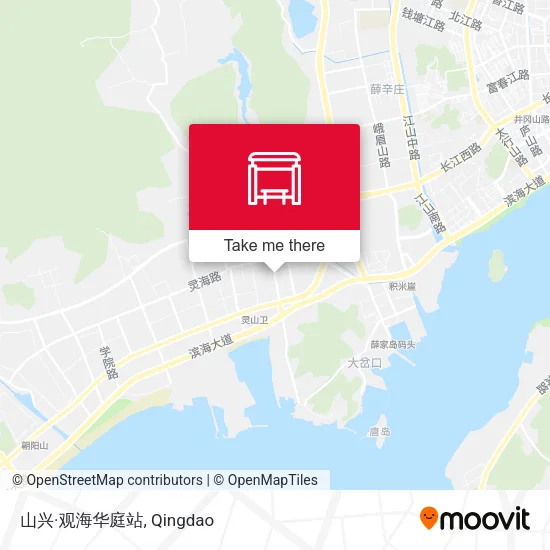 山兴·观海华庭站 map