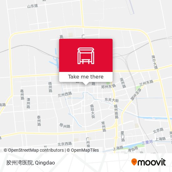 胶州湾医院 map