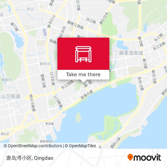唐岛湾小区 map