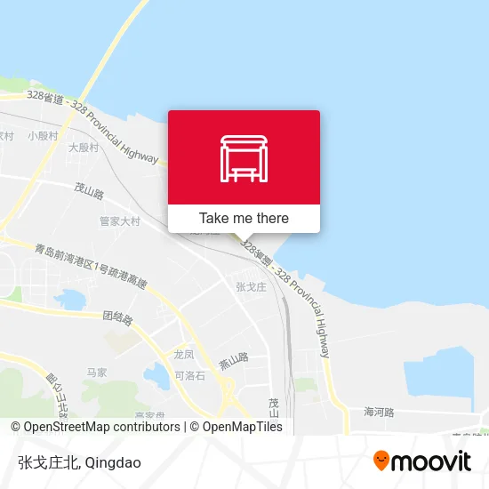 张戈庄北 map