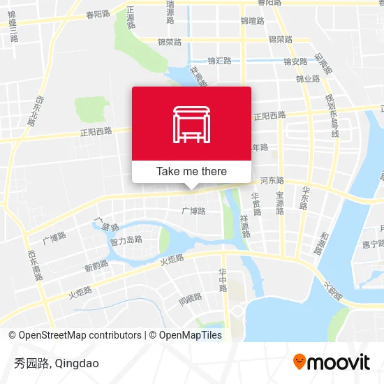 秀园路 map