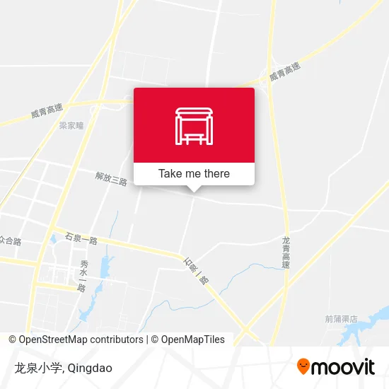 龙泉小学 map