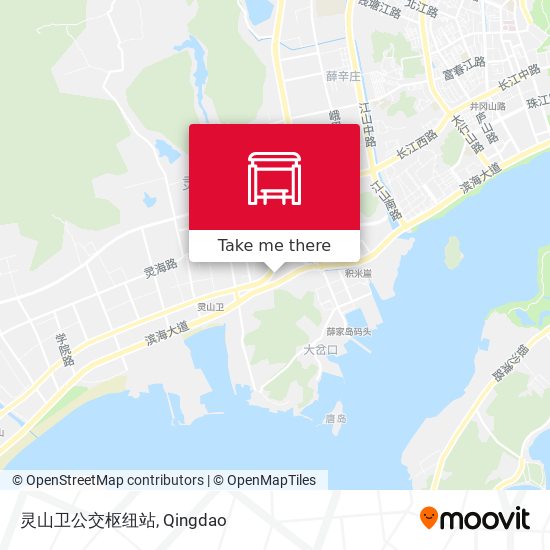 灵山卫公交枢纽站 map