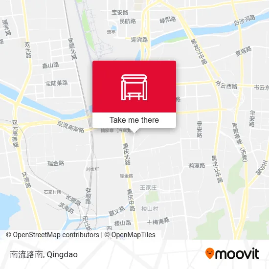 南流路南 map