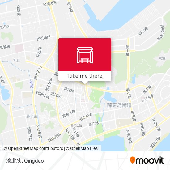 濠北头 map