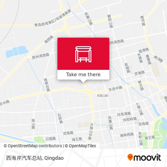 西海岸汽车总站 map