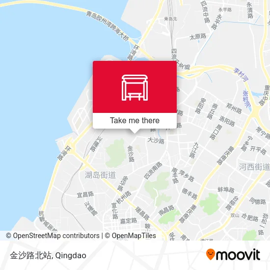 金沙路北站 map