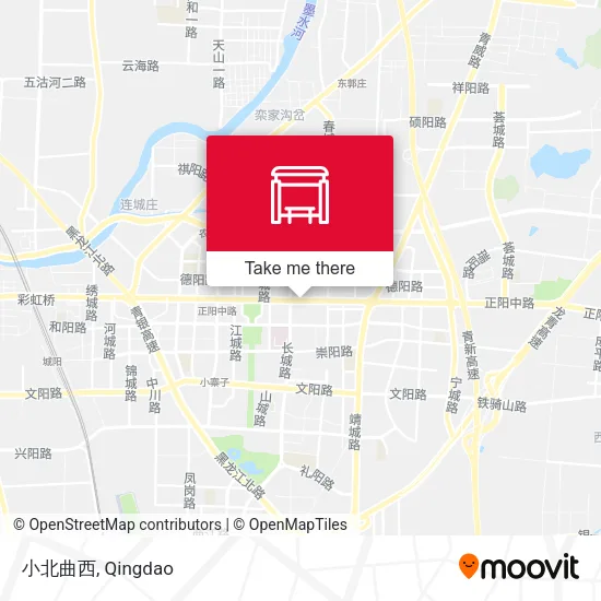小北曲西 map