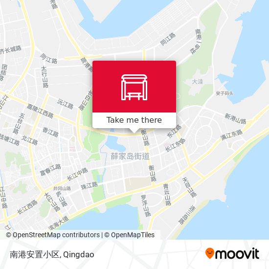 南港安置小区 map
