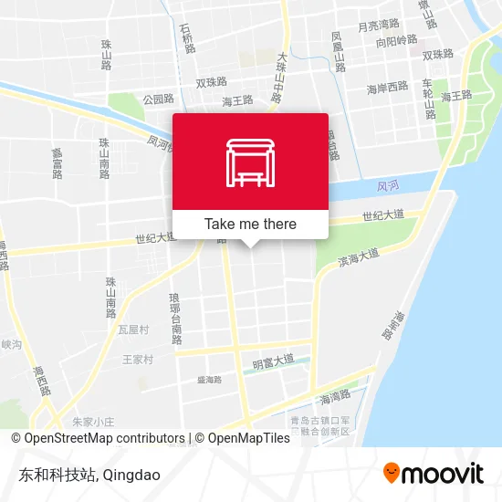 东和科技站 map