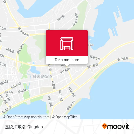 嘉陵江东路 map