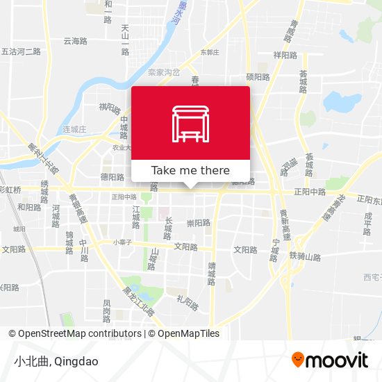 小北曲 map