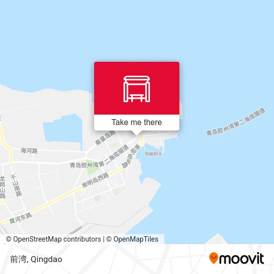 前湾 map