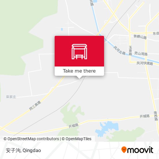 安子沟 map