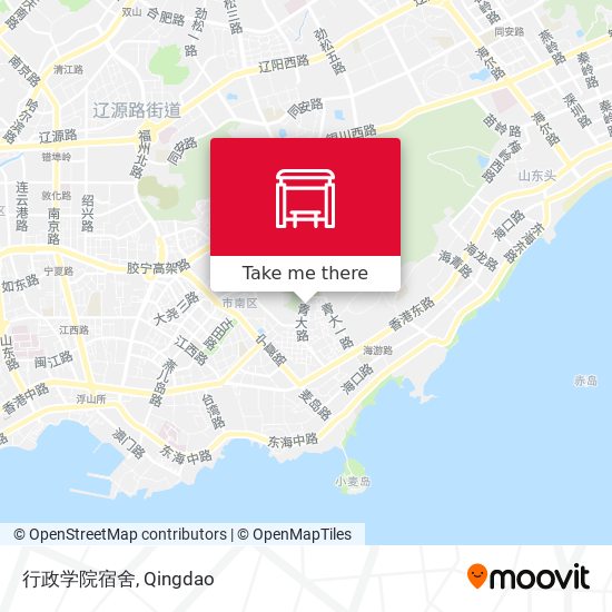 行政学院宿舍 map