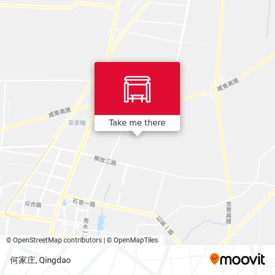 何家庄 map