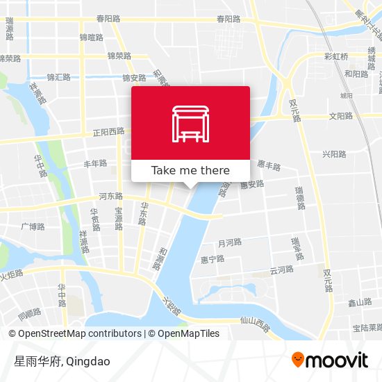 星雨华府 map