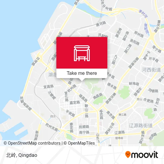 北岭 map