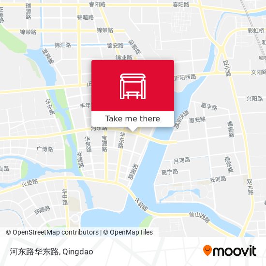 河东路华东路 map