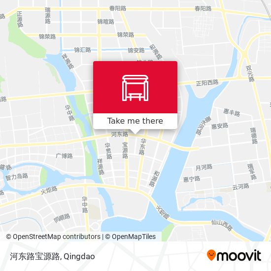 河东路宝源路 map