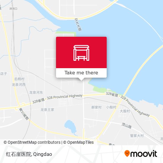 红石崖医院 map