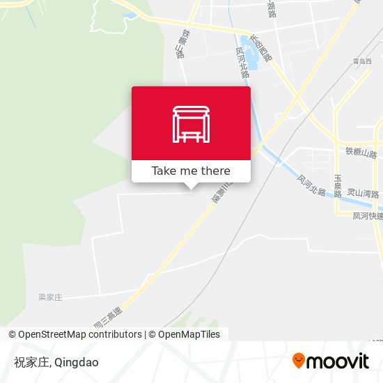 祝家庄 map