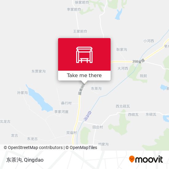 东茶沟 map