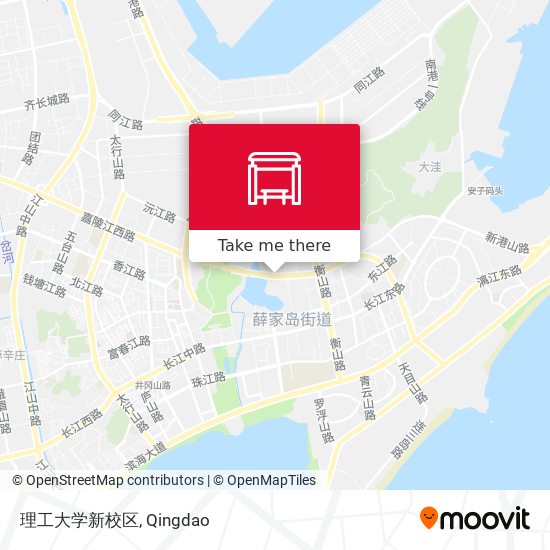 理工大学新校区 map