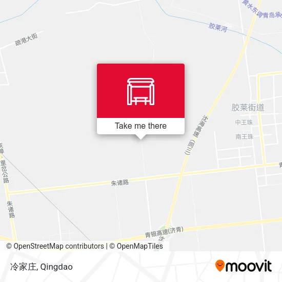 冷家庄 map