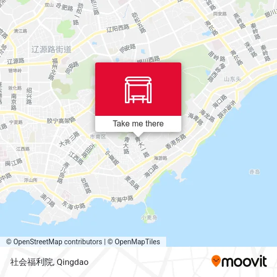 社会福利院 map