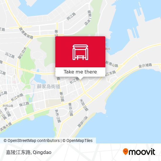 嘉陵江东路 map