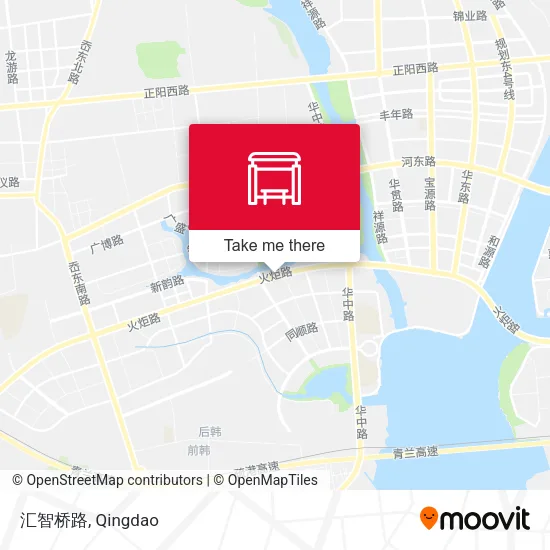 汇智桥路 map